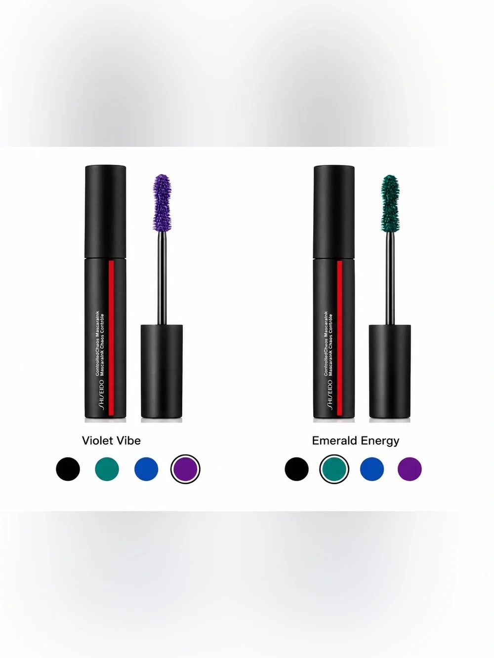 Shiseido Mascara Duo Violet/Emerald